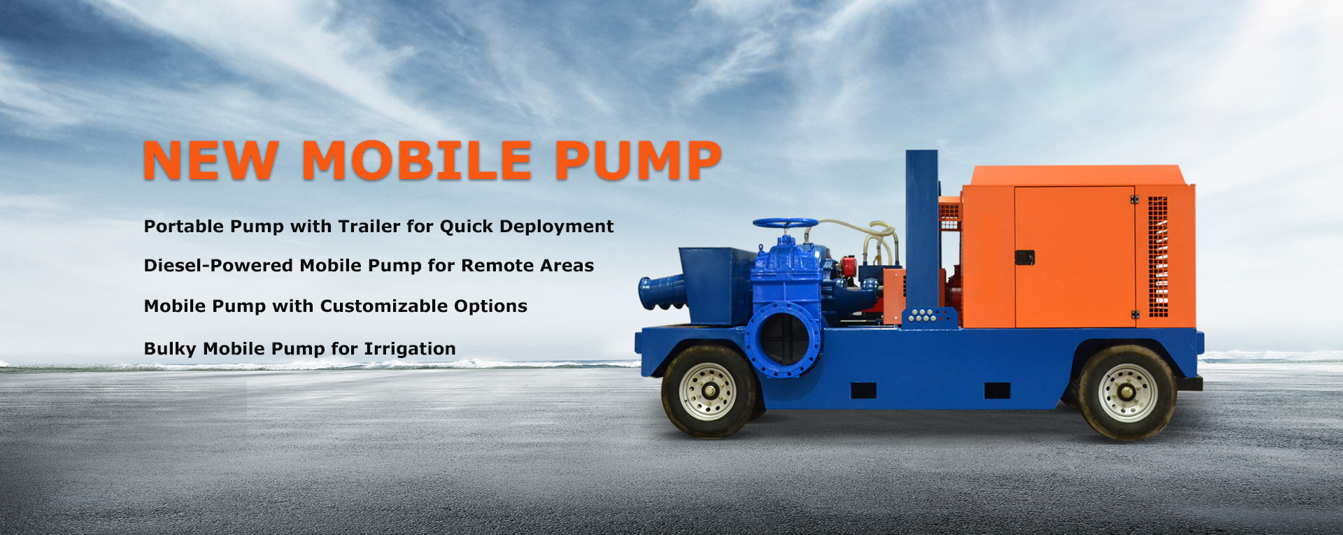 Banner mobile pump