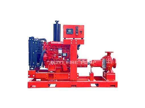 JIUYI ISO End Suction Diesel Engine Fire Pump