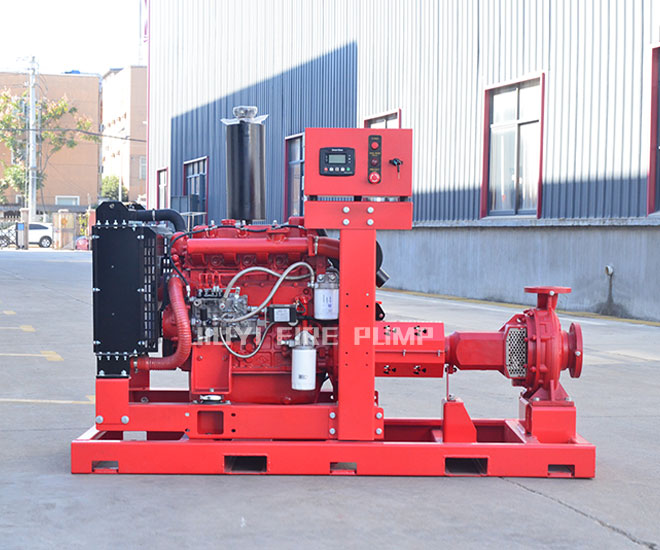 JIUYI ISO End Suction Diesel Engine Fire Pump