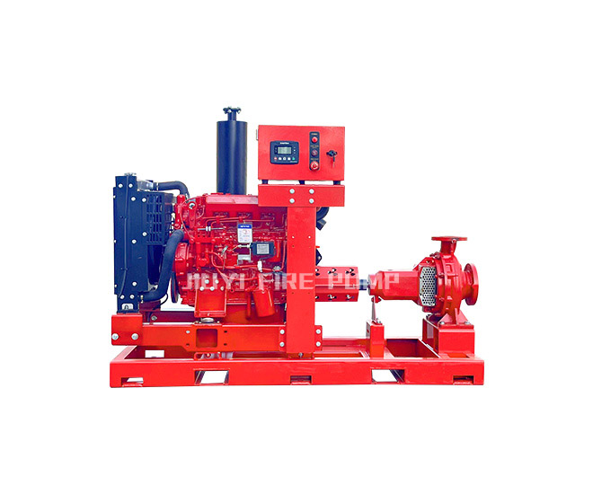 JIUYI ISO End Suction Diesel Engine Fire Pump