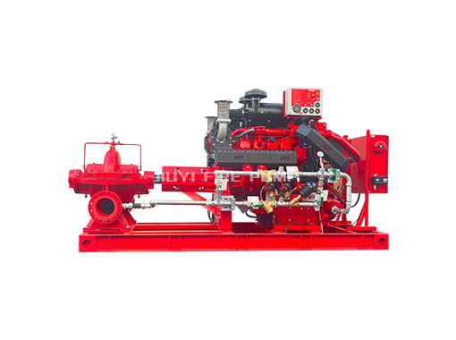 JIUYI OTS Split Case Diesel Engine Fire Pump