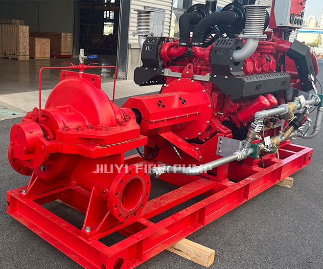 JIUYI OTS Split Case Diesel Engine Fire Pump