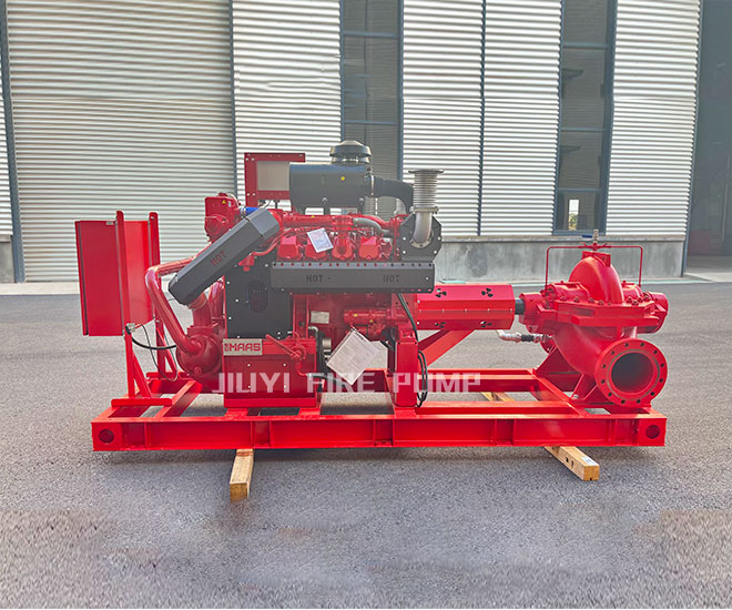 JIUYI OTS Split Case Diesel Engine Fire Pump