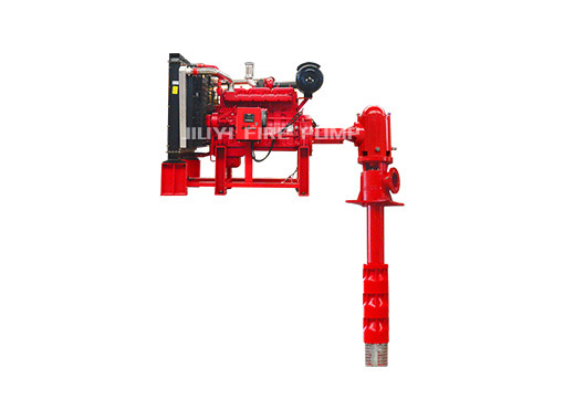 JIUYI Diesel Engine Vertical Turbine Fire Pump