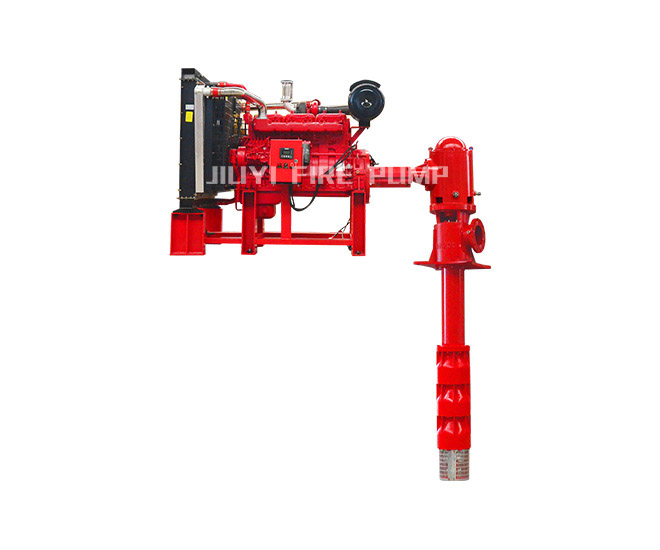 JIUYI Diesel Engine Vertical Turbine Fire Pump