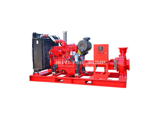 JIUYI XA End Suction Diesel Engine Fire Pump