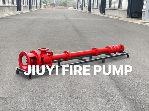 JIUYI 750GPM 100PSI  Vertical Turbine Fire Pump