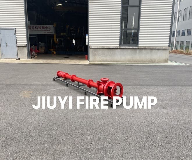 JIUYI 750GPM 100PSI  Vertical Turbine Fire Pump