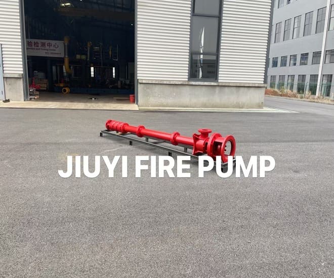 JIUYI 750GPM 100PSI  Vertical Turbine Fire Pump