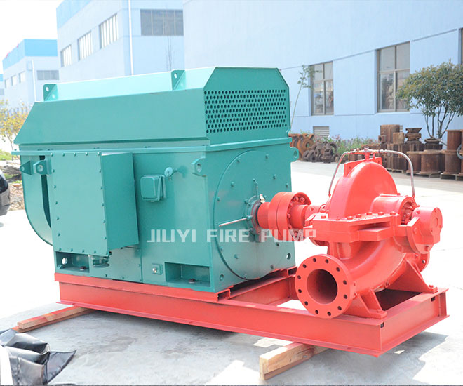 JIUYI Split case Fire Pump With High Pressure Motor