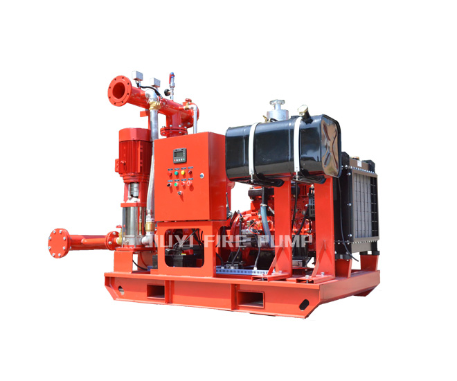 JIUYI ISO End Suction DJ Fire Pump Set