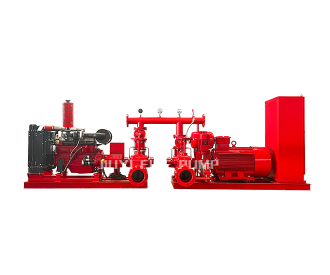 1000GPM 14Bar EDJ Fire Pump Set