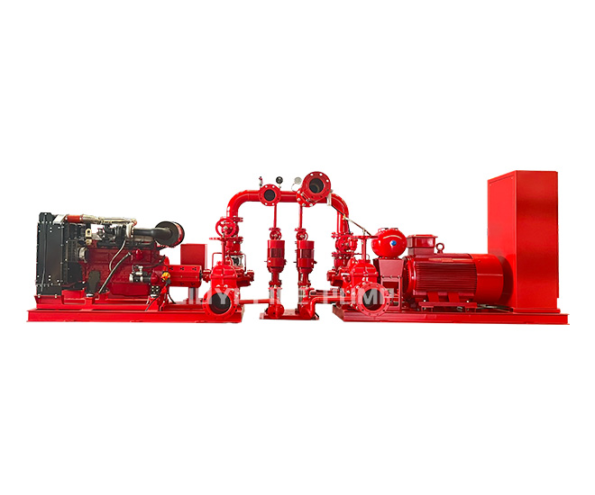 1000GPM 14Bar EDJ Fire Pump Set