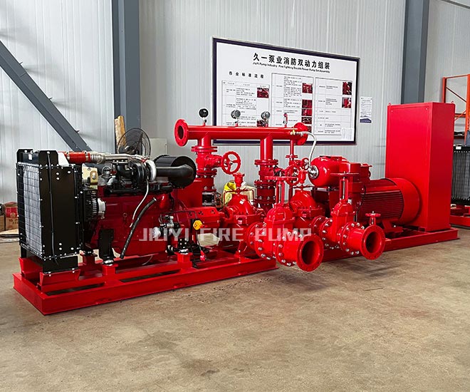 1000GPM 14Bar EDJ Fire Pump Set