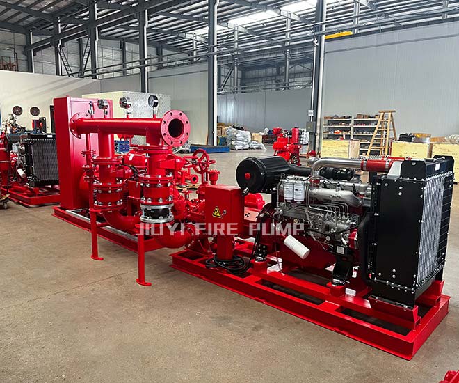 1000GPM 14Bar EDJ Fire Pump Set