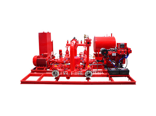 JIUYI NFPA20 Split Case EDJ Fire Pump Set