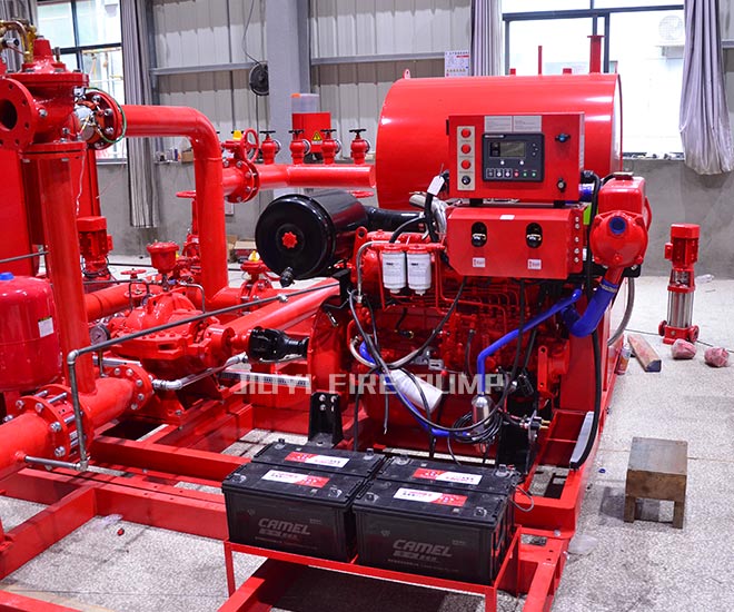 JIUYI NFPA20 Split Case EDJ Fire Pump Set