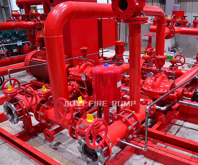 JIUYI NFPA20 Split Case EDJ Fire Pump Set