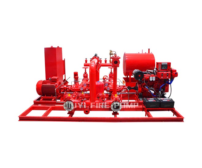 JIUYI NFPA20 Split Case EDJ Fire Pump Set