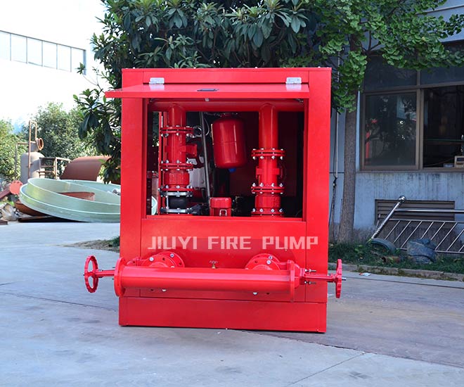 JIUYI Outdoor Type EDJ Fire Pump Set