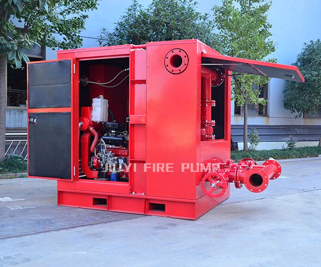 JIUYI Outdoor Type EDJ Fire Pump Set