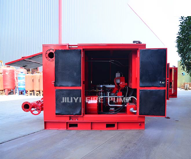 JIUYI Outdoor Type EDJ Fire Pump Set